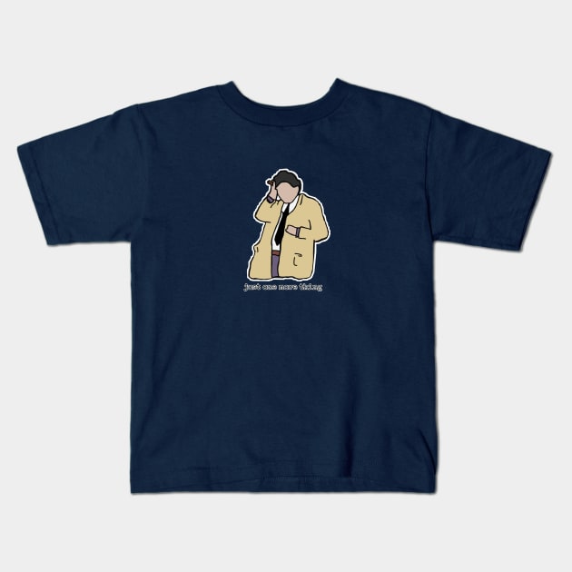 Columbo Kids T-Shirt by Hippogryph 